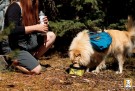 Ruffwear Quencher Cinch Top™ skål Lyse blå thumbnail