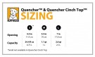 Ruffwear Quencher Cinch Top™ skål mørke blå thumbnail